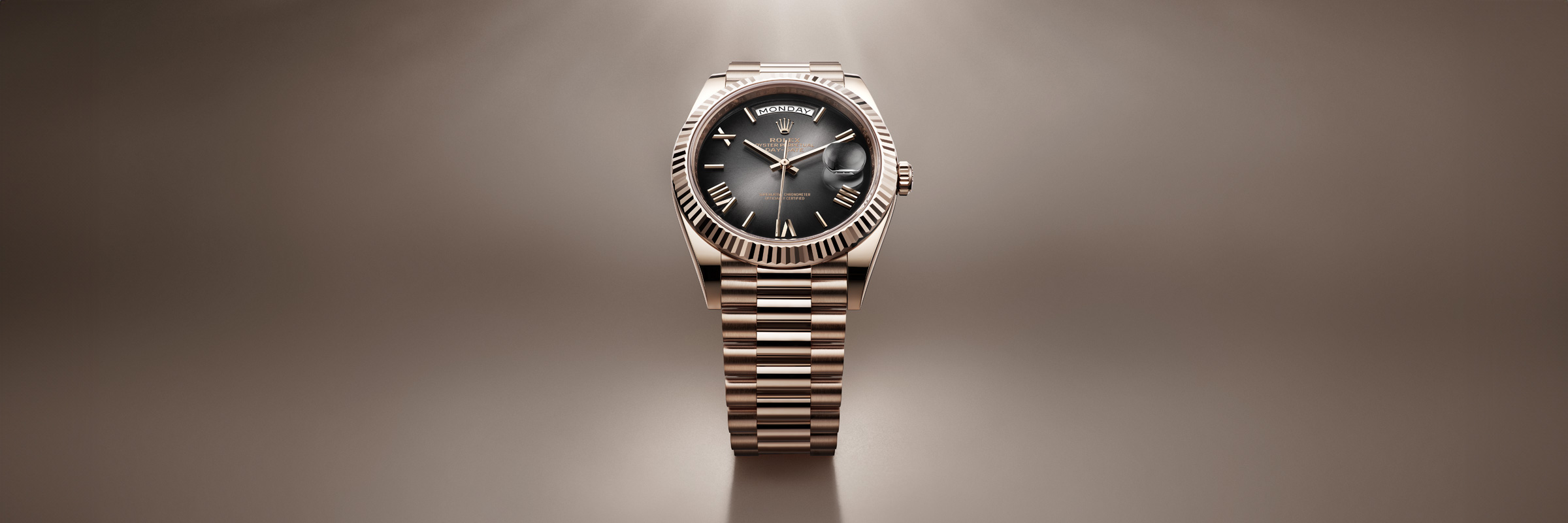 Rolex Day-Date 36 Oyster, 36 mm, Everose gold M128235-0078