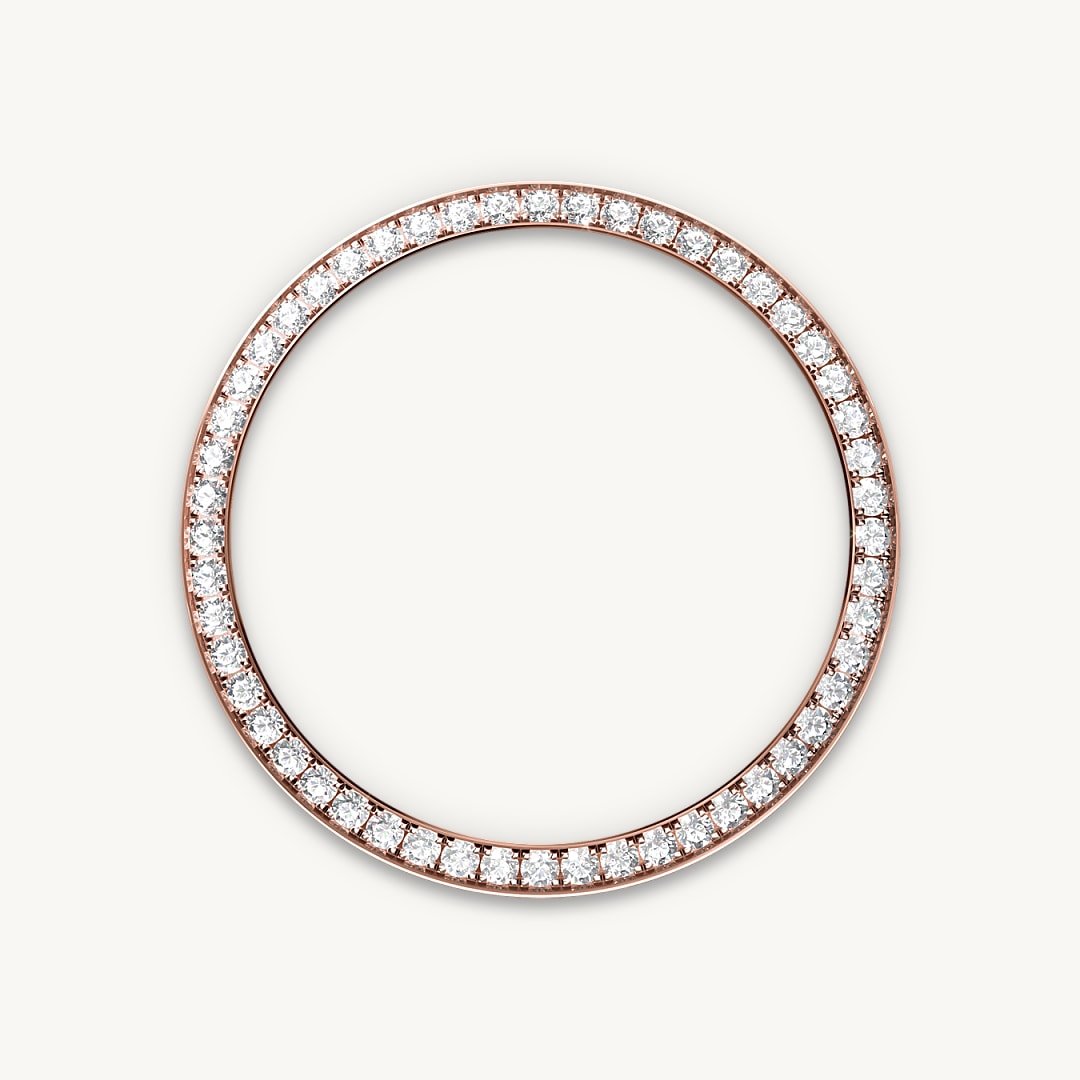 Diamantbesetzte Lünette
