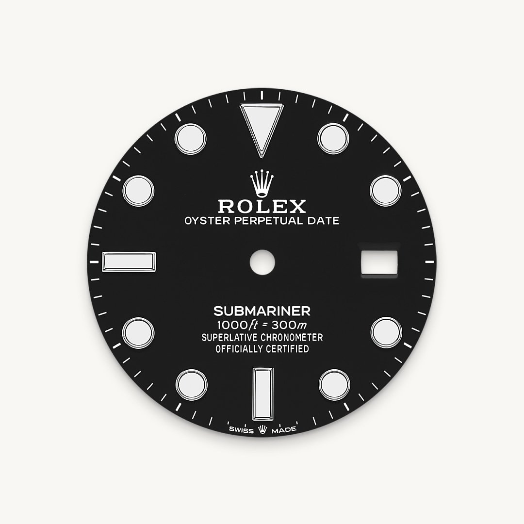 Black dial