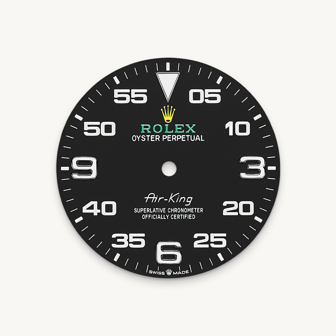 Black dial