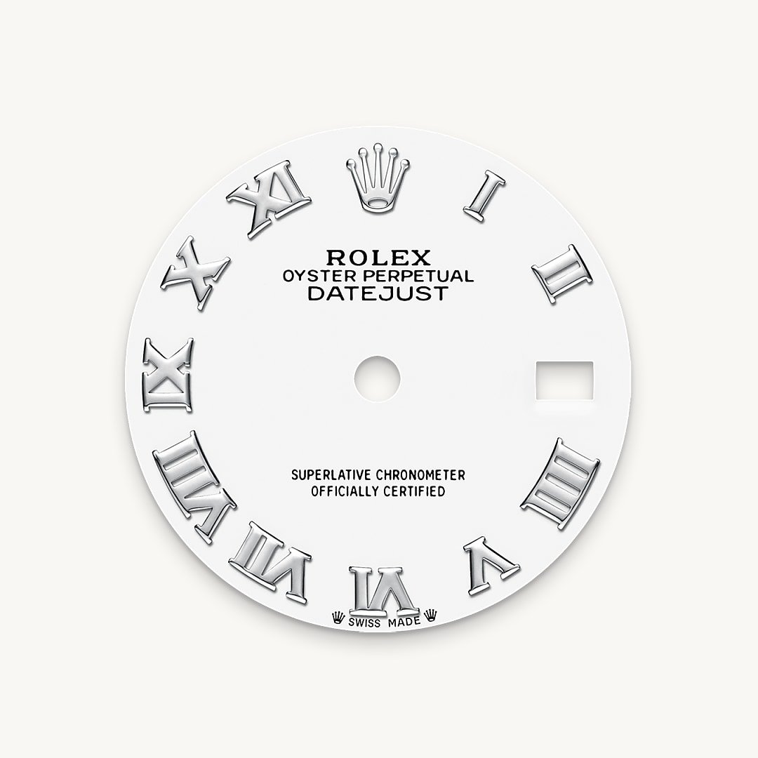 White dial