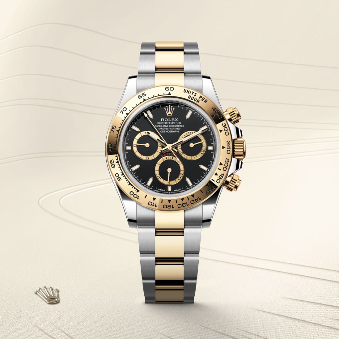 Rolex Cosmograph Daytona Oyster, 40 mm, Edelstahl Oystersteel und Gelbgold M126503-0003