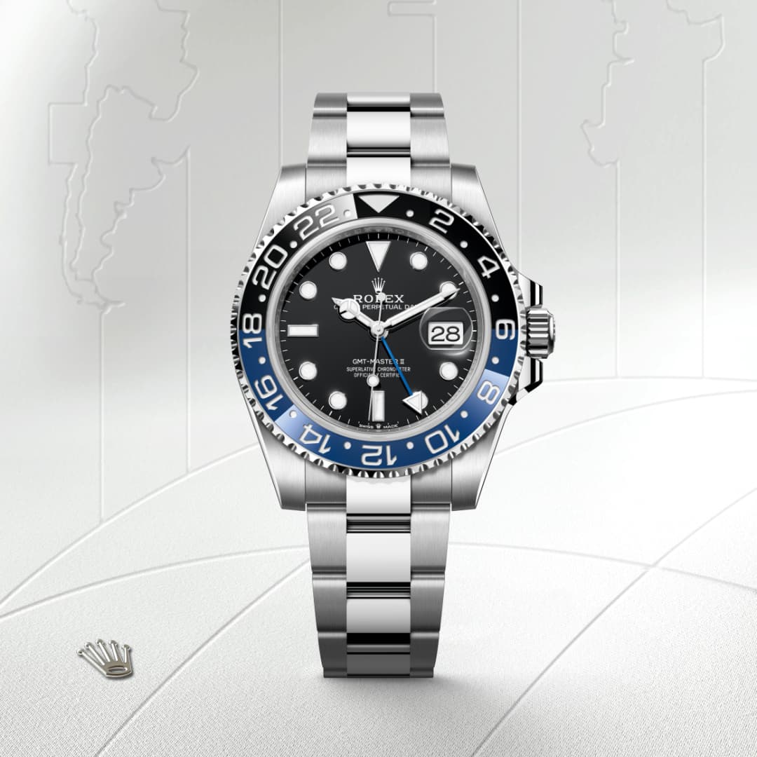 Rolex GMT-Master II Oyster, 40 mm, Oystersteel M126710BLNR-0003