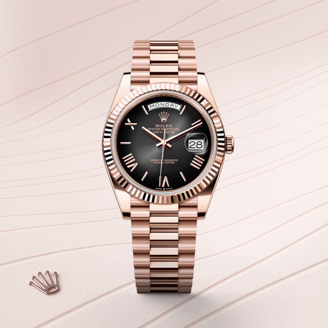 Rolex Day-Date 40 Oyster, 40 mm, Everose gold M228235-0055