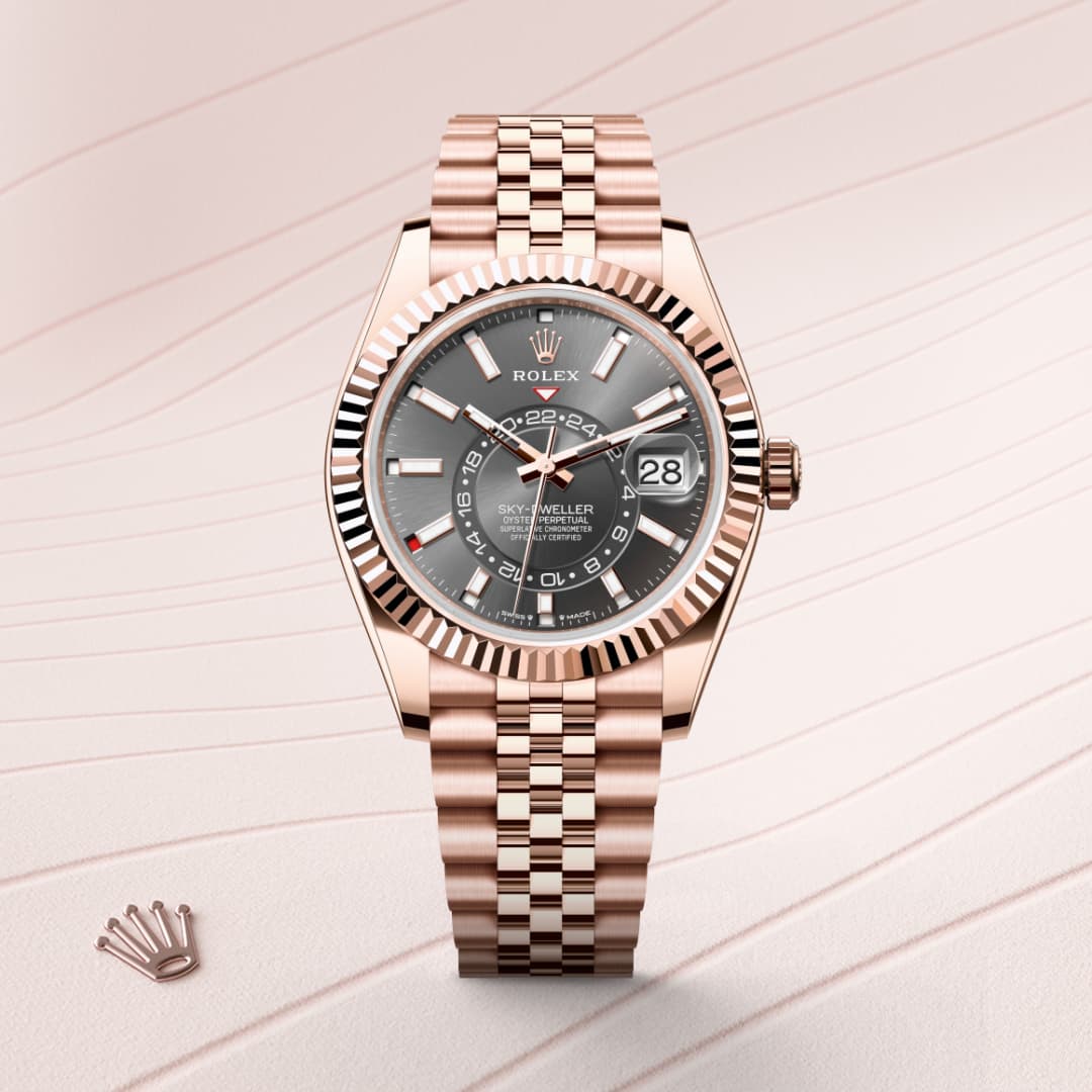Rolex Sky-Dweller Oyster, 42 mm, Everose-Gold M336935-0008