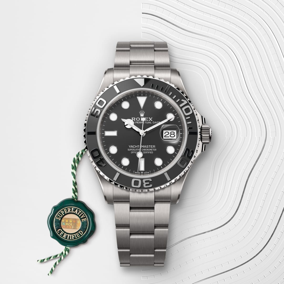 Rolex Yacht-Master 42 Oyster, 42 mm, Titan RLX M226627-0001