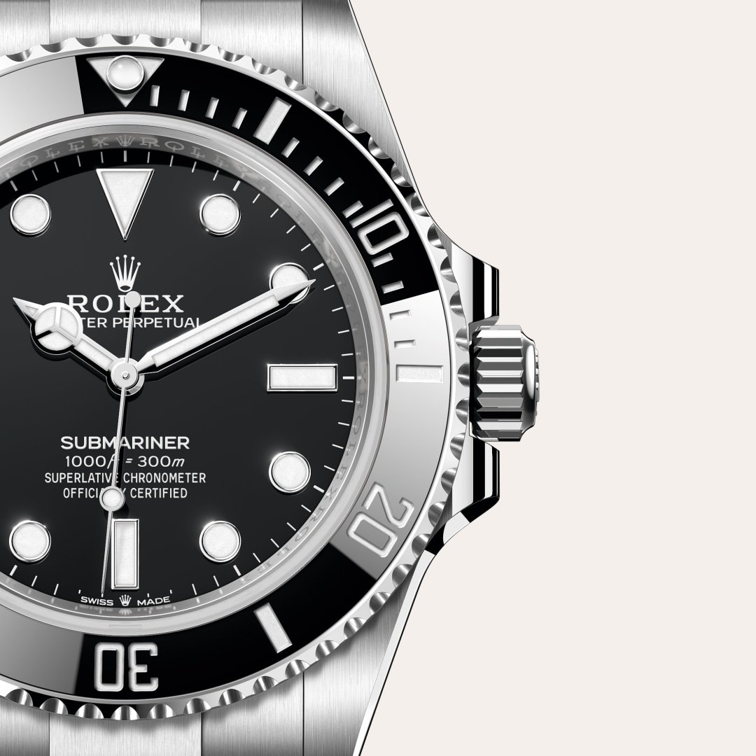 Rolex Submariner Oyster, 41 mm, Edelstahl Oystersteel M124060-0001