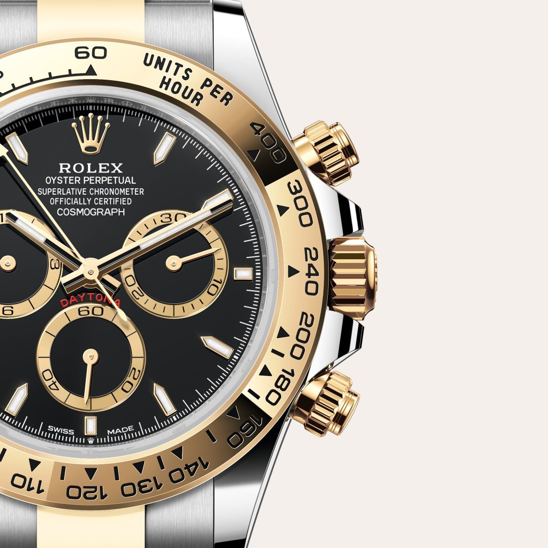 Rolex Cosmograph Daytona Oyster, 40 mm, Edelstahl Oystersteel und Gelbgold M126503-0003