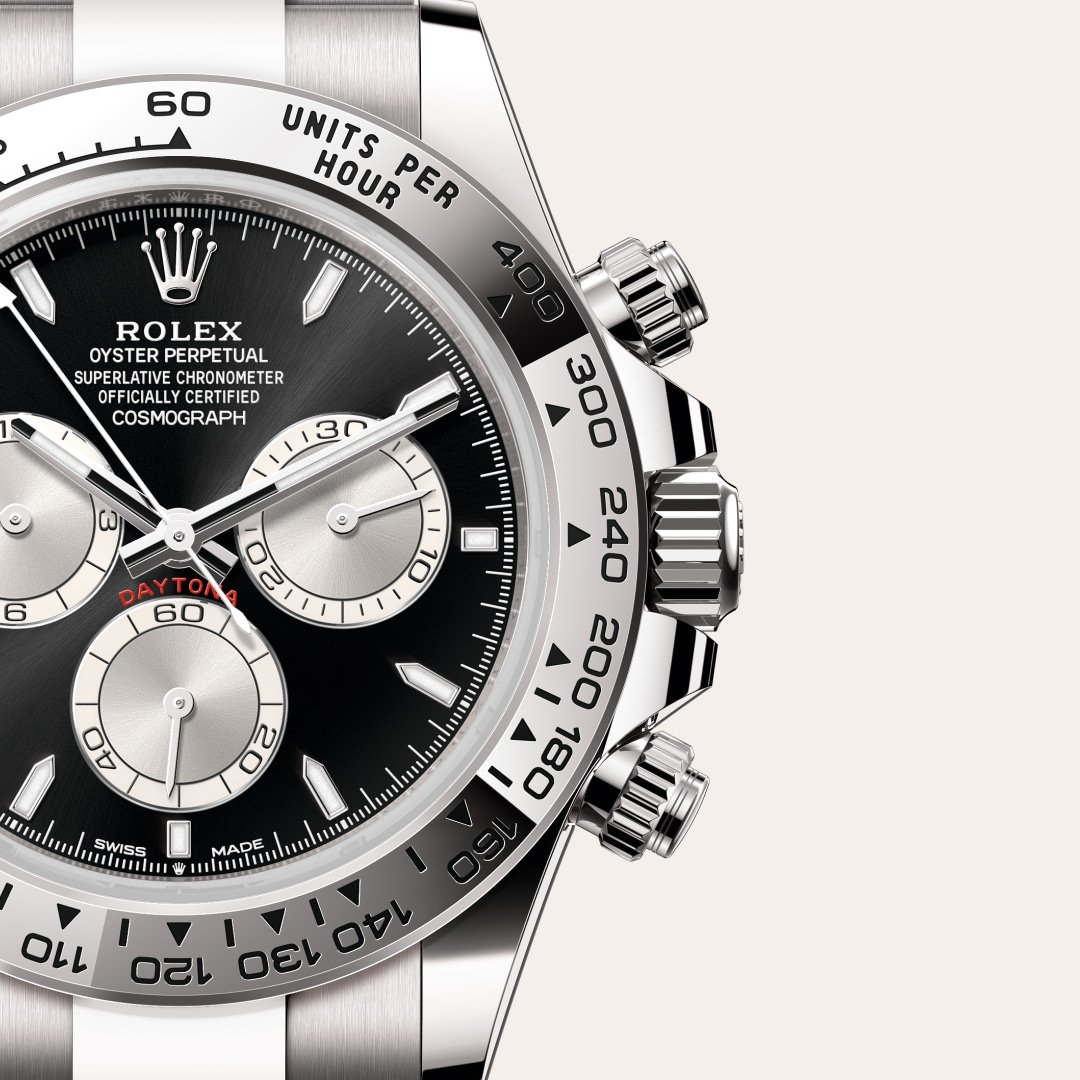 Rolex Cosmograph Daytona Oyster, 40 mm, Weißgold M126509-0001