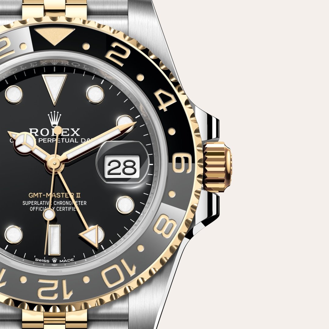 Rolex GMT-Master II Oyster, 40 mm, Oystersteel and yellow gold M126713GRNR-0001