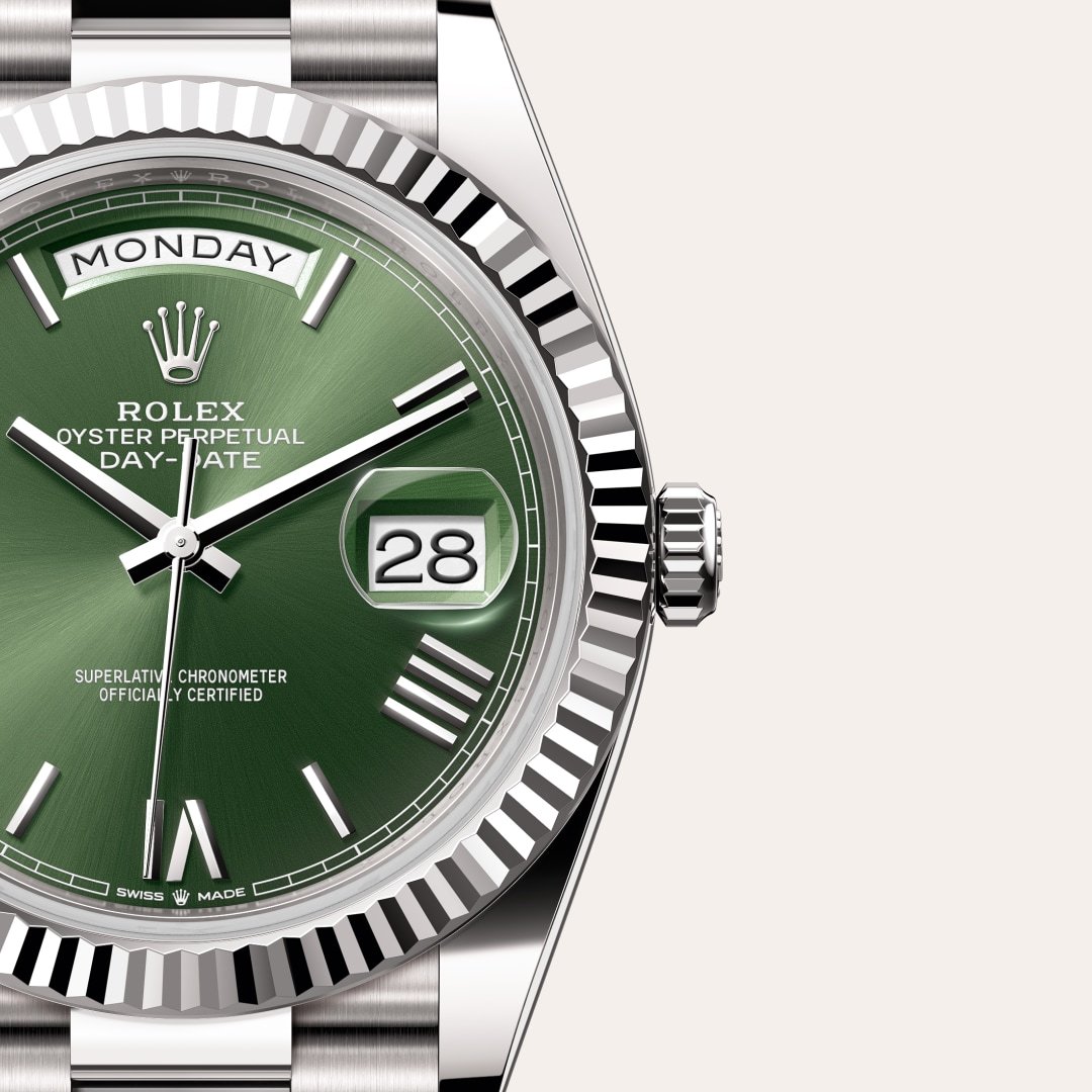 Rolex Day-Date 40 Oyster, 40 mm, Weißgold M228239-0033