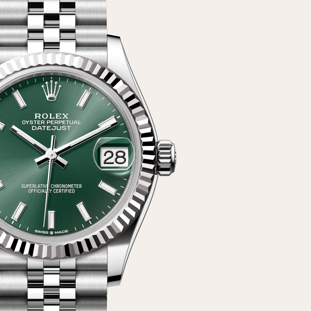 Rolex Datejust 31 Oyster, 31 mm, Oystersteel and white gold M278274-0018