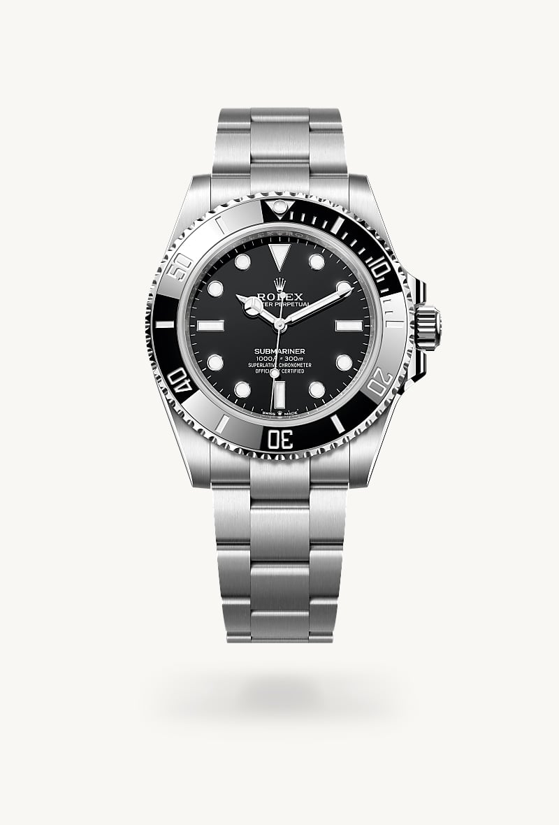 Rolex Submariner Oyster, 41 mm, Edelstahl Oystersteel M124060-0001