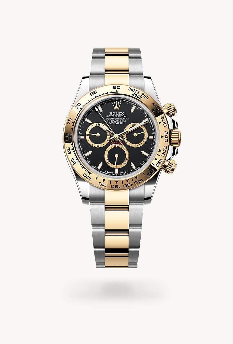 Rolex Cosmograph Daytona Oyster, 40 mm, Edelstahl Oystersteel und Gelbgold M126503-0003