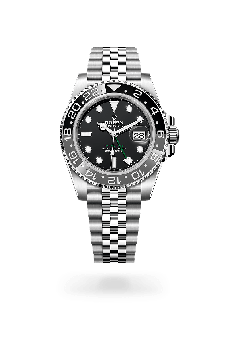 Rolex GMT-Master II Oyster, 40 mm, Oystersteel m126710grnr-0003