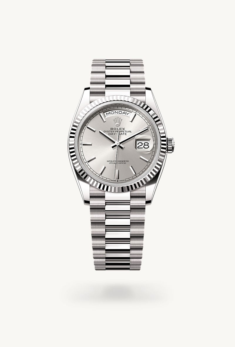 Rolex Day-Date 36 Oyster, 36 mm, white gold M128239-0005