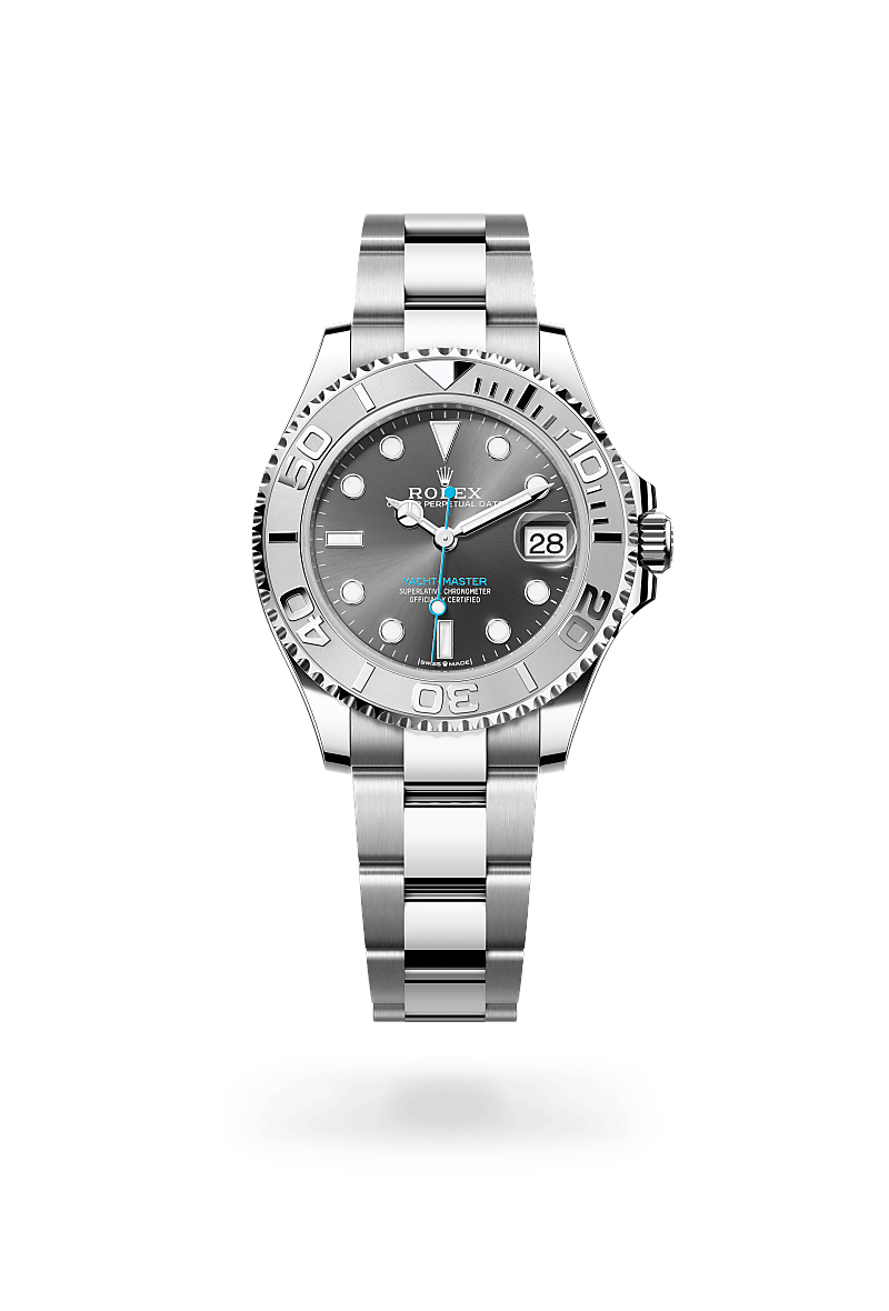 Rolex Yacht-Master 37 Oyster, 37 mm, Edelstahl Oystersteel und Platin m268622-0002