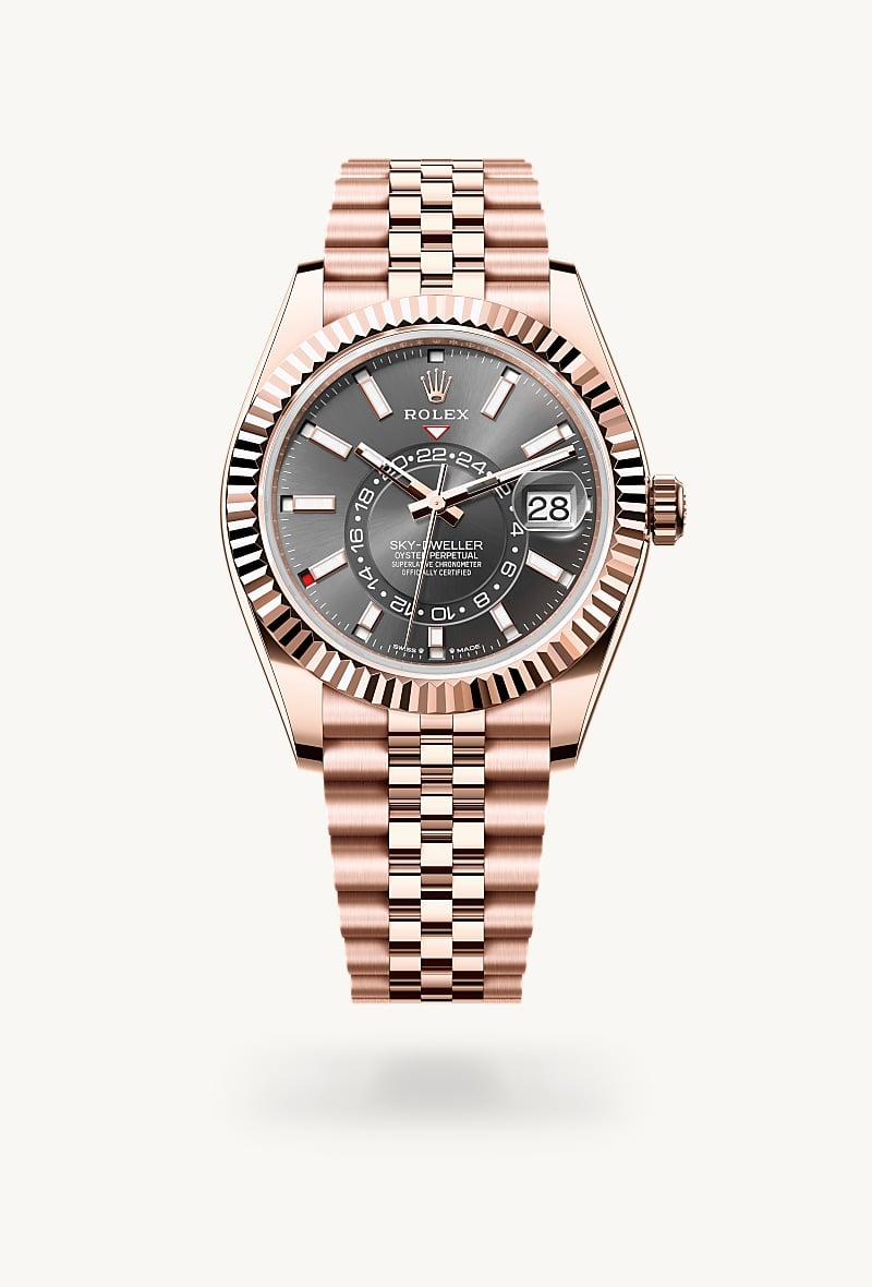 Rolex Sky-Dweller Oyster, 42 mm, Everose-Gold M336935-0008