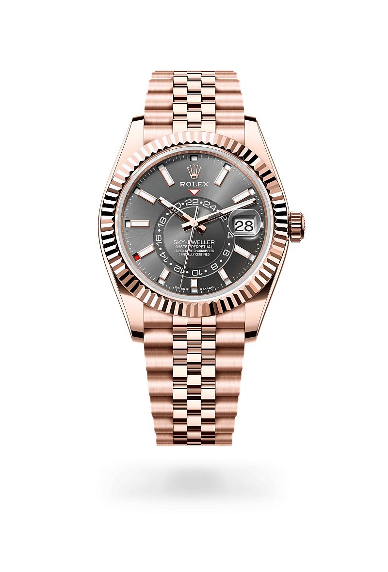 Rolex Sky-Dweller Oyster, 42 mm, Everose gold m336935-0008