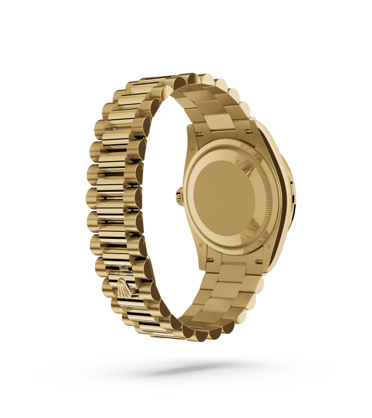 Rolex Day-Date 36 Oyster, 36 mm, yellow gold and diamonds M128398TBR-0035