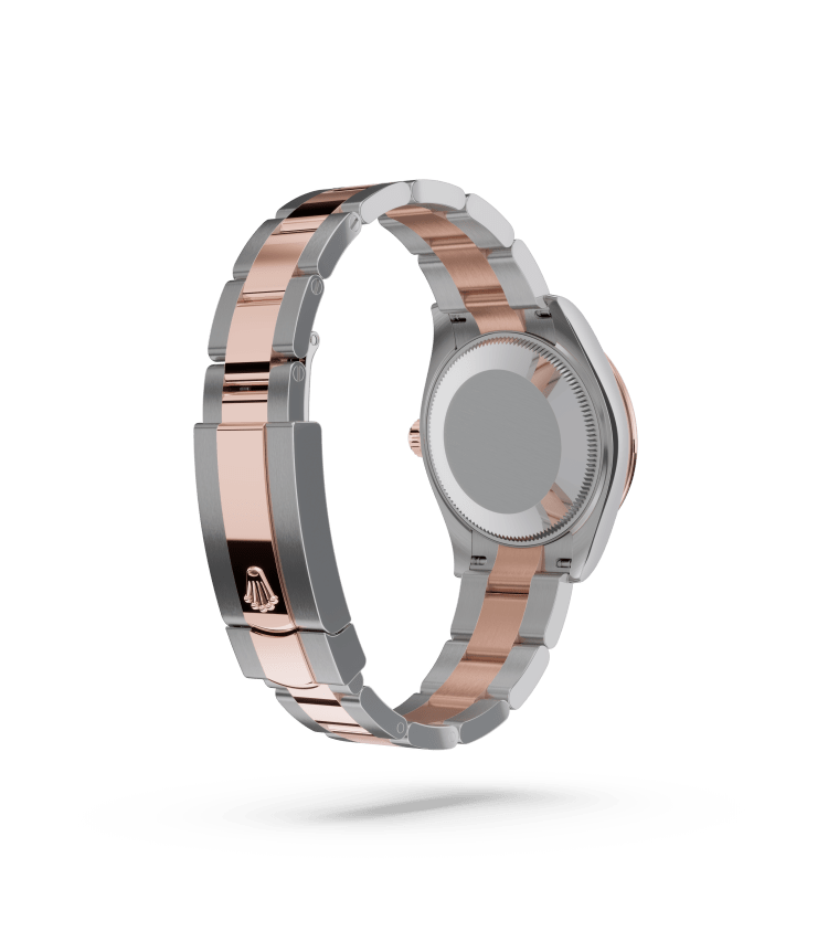 Rolex Datejust 31 Oyster, 31 mm, Oystersteel, Everose gold and diamonds M278381RBR-0023