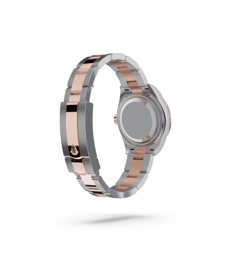 Rolex Lady-Datejust Oyster, 28 mm, Oystersteel, Everose gold and diamonds M279381RBR-0004