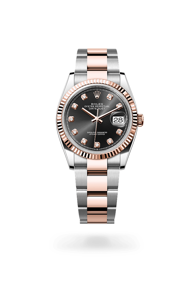 Rolex Datejust 36 Oyster, 36 mm, Oystersteel and Everose gold M126231-0020