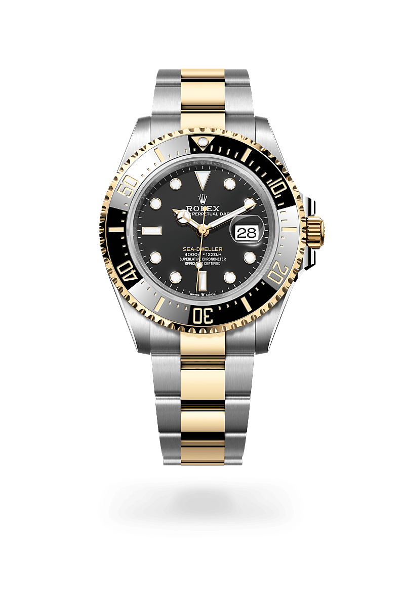 Rolex Sea-Dweller Oyster, 43 mm, Edelstahl Oystersteel und Gelbgold m126603-0001