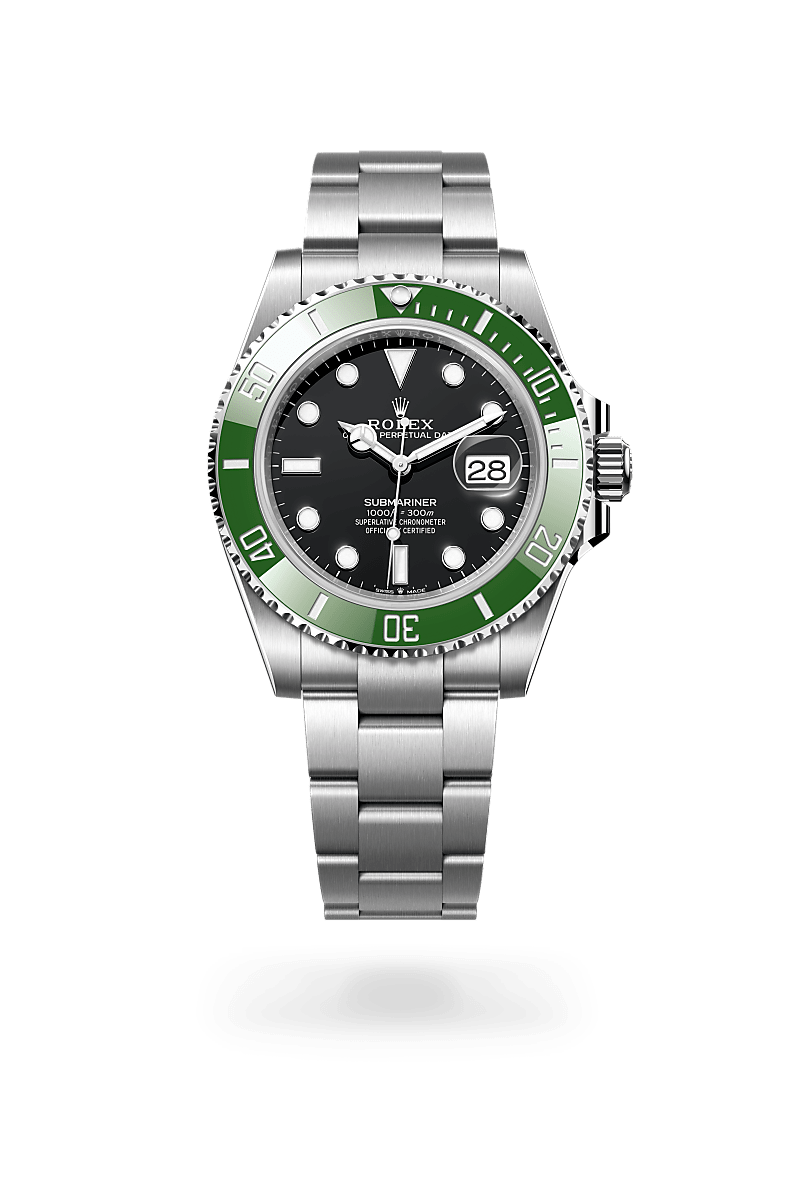 Rolex Submariner Date Oyster, 41 mm, Edelstahl Oystersteel m126610lv-0002