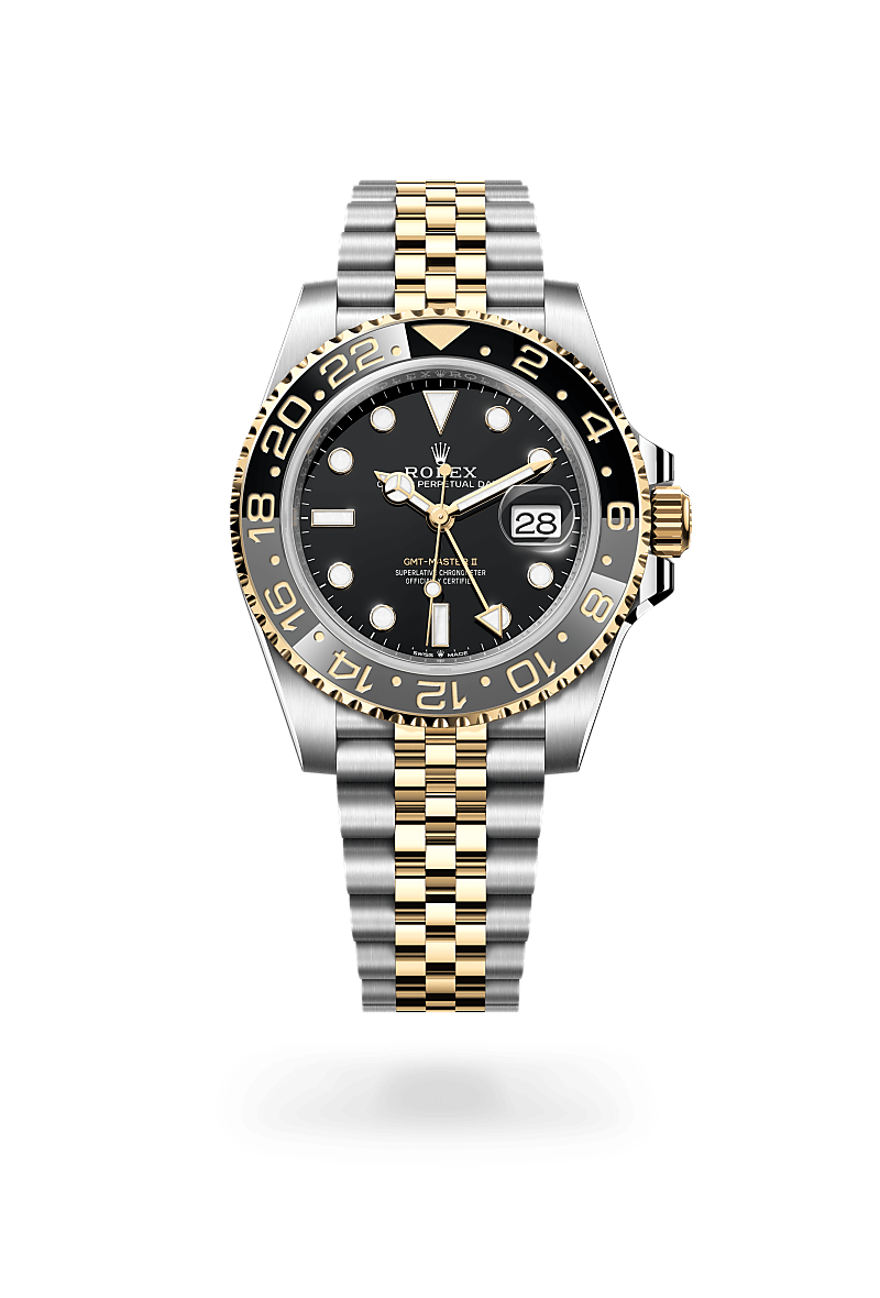 Rolex GMT-Master II Oyster, 40 mm, Oystersteel and yellow gold M126713GRNR-0001