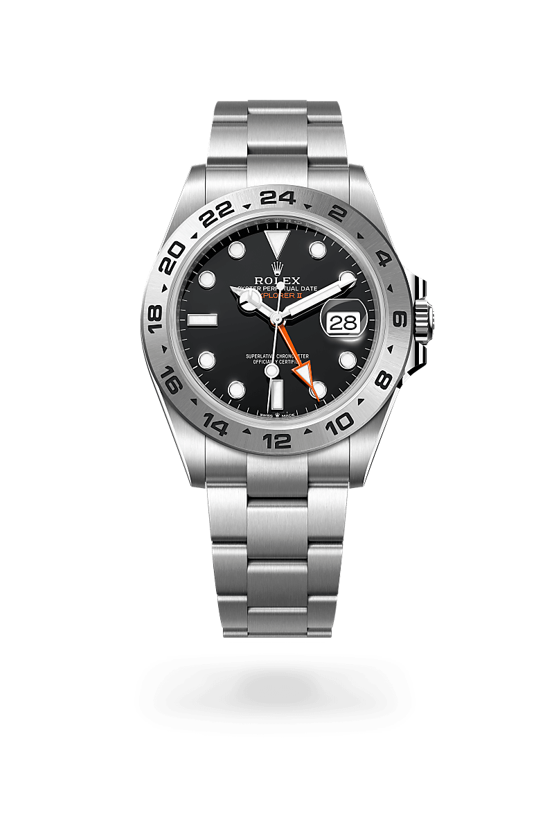 Rolex Explorer II Oyster, 42 mm, Edelstahl Oystersteel m226570-0002