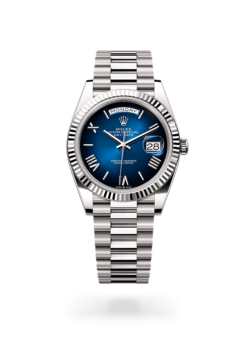 Rolex Day-Date 40 Oyster, 40 mm, Weißgold M228239-0076