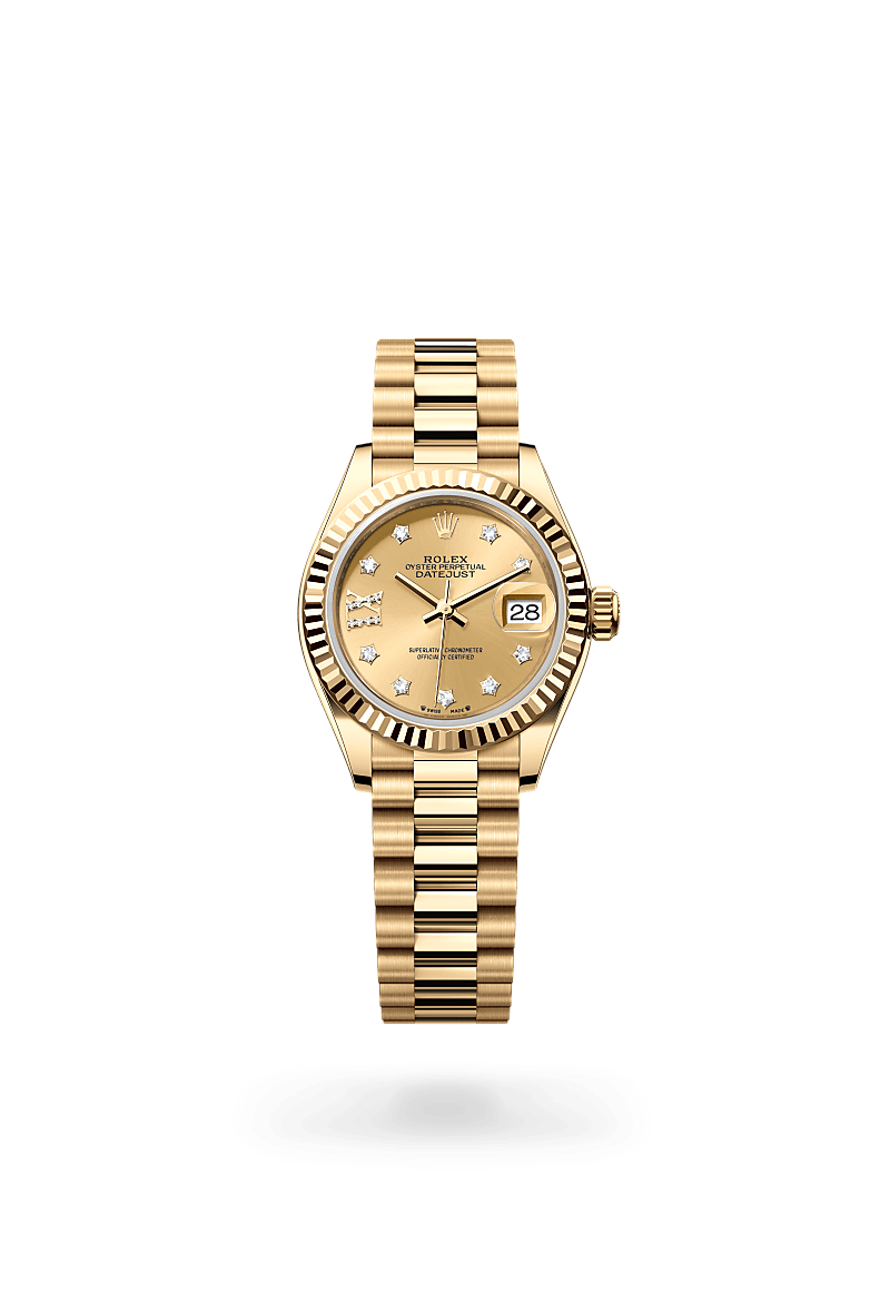 Rolex Lady-Datejust Oyster, 28 mm, yellow gold m279178-0013