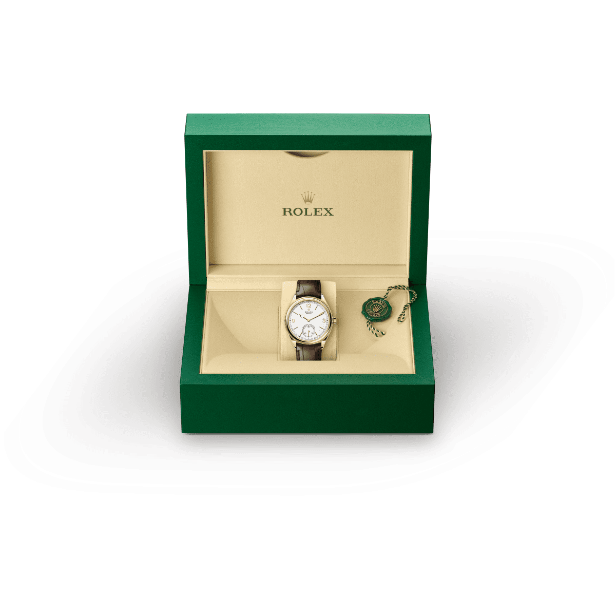 Rolex 1908 39 mm, 18 Karat Gelbgold, poliert M52508-0006